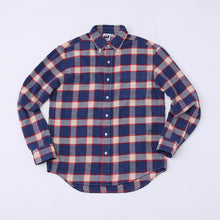 画像をギャラリービューアに読み込む, KU Original CHECK SHIRT RED×NAVY