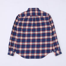 画像をギャラリービューアに読み込む, KU Original CHECK SHIRT RED×NAVY