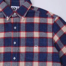 画像をギャラリービューアに読み込む, KU Original CHECK SHIRT RED×NAVY