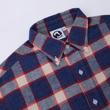 画像をギャラリービューアに読み込む, KU Original CHECK SHIRT RED×NAVY