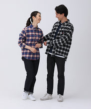 画像をギャラリービューアに読み込む, KU Original CHECK SHIRT RED×NAVY