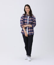 画像をギャラリービューアに読み込む, KU Original CHECK SHIRT RED×NAVY