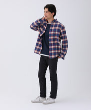 画像をギャラリービューアに読み込む, KU Original CHECK SHIRT RED×NAVY