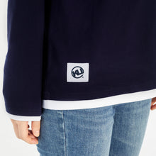 画像をギャラリービューアに読み込む, KU Original Long Sleeve T-shirt Navy