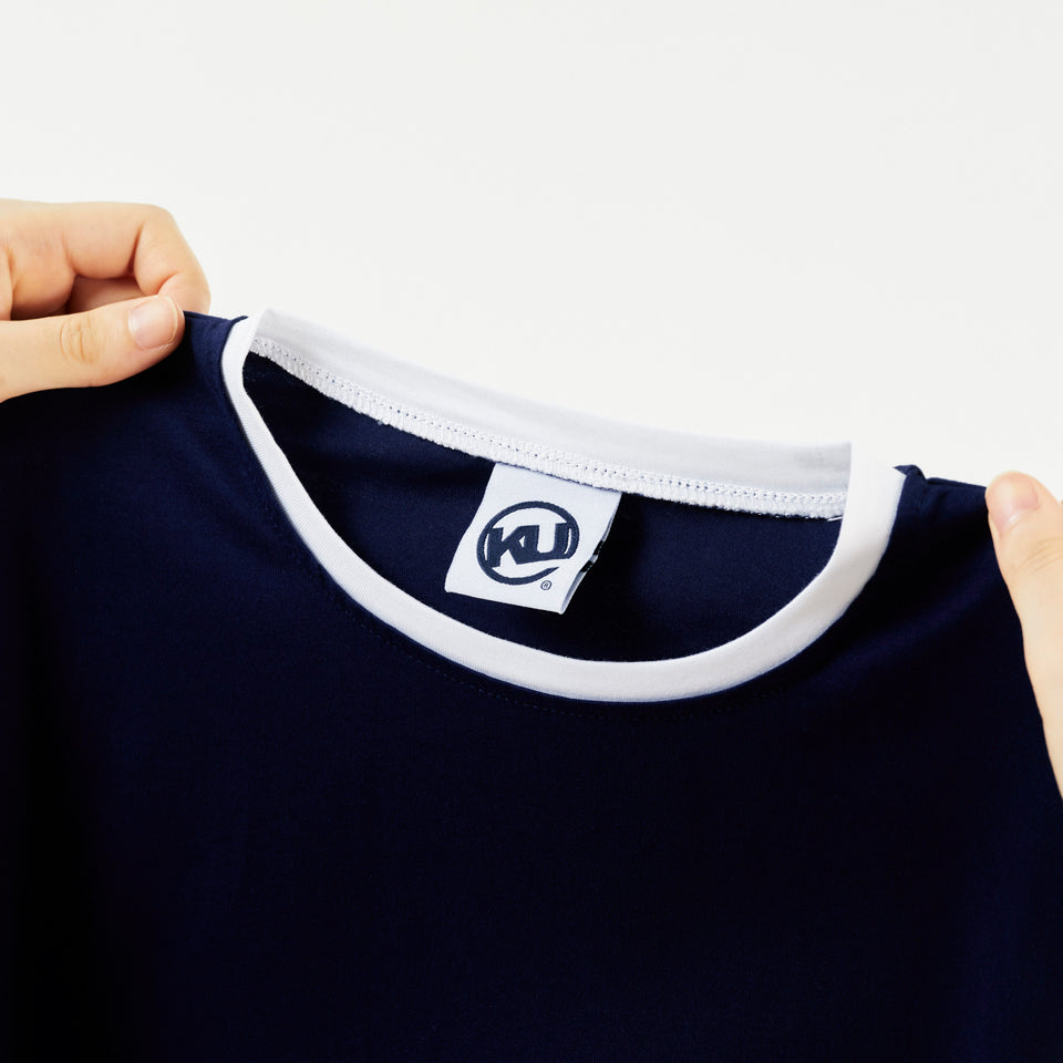 KU Original Long Sleeve T-shirt Navy
